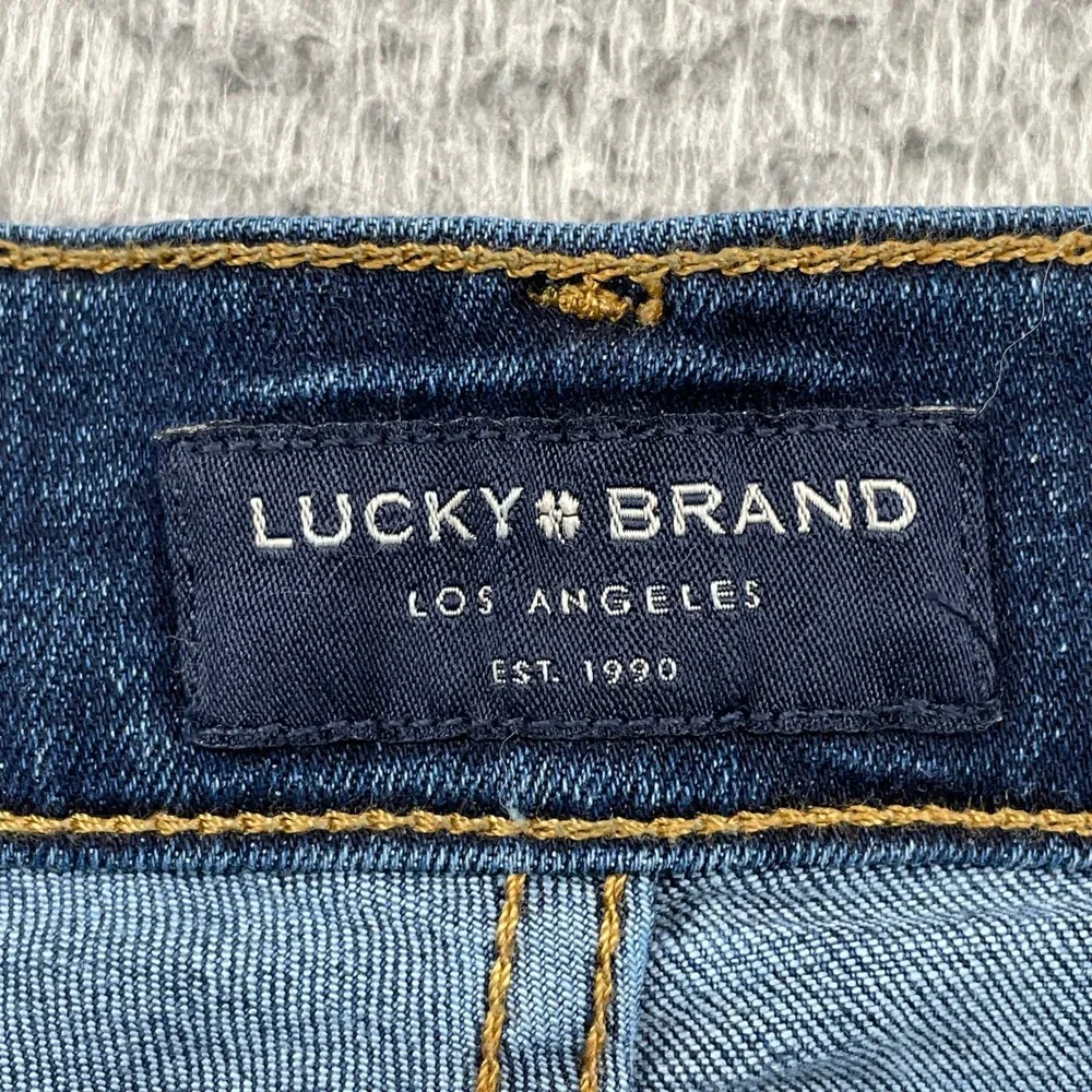 Lucky Brand Jeans Mens 36x32 Blue 221 Straight Stretch Denim Pants